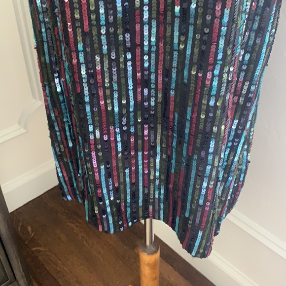 Velvet by Graham & Spencer Sequined Shift Dress - Picture 8 of 11